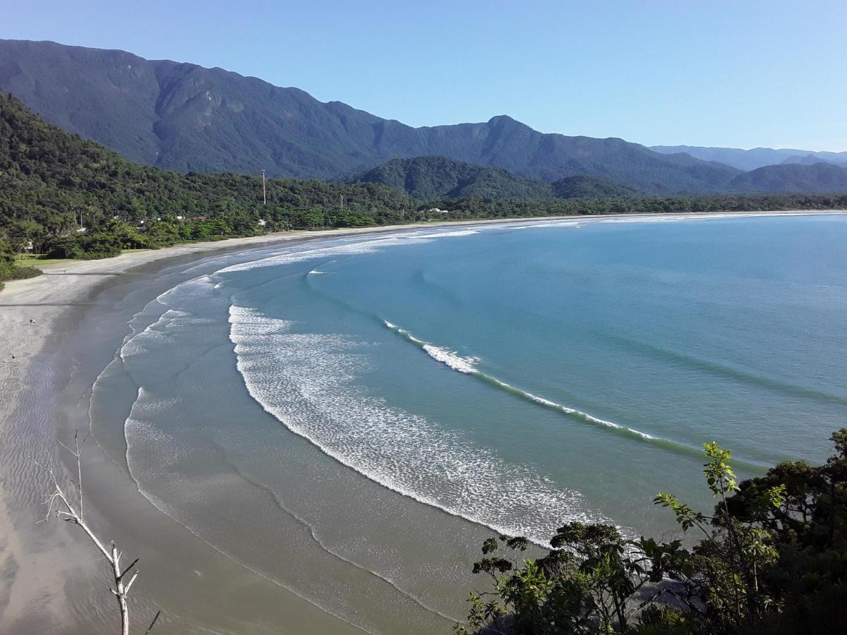 Casa De Aluguel Praia Dura Folha Seca Ubatuba Bagian luar foto